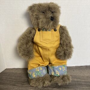 Vtg 1996 Gallery Teddy Bears Bartholomew 14" Heirloom Cottage Plush Ashton Drake